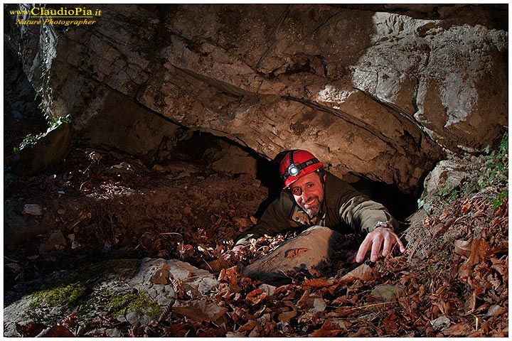 claudio pia nature photographer backstage val graveglia grotta